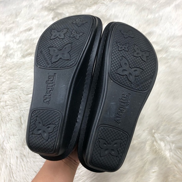 Alegria Paloma Black Napa Shoes - Picture 7 of 8